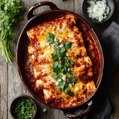 Easy Ground Beef Enchiladas Recipe: Simple & Cheesy