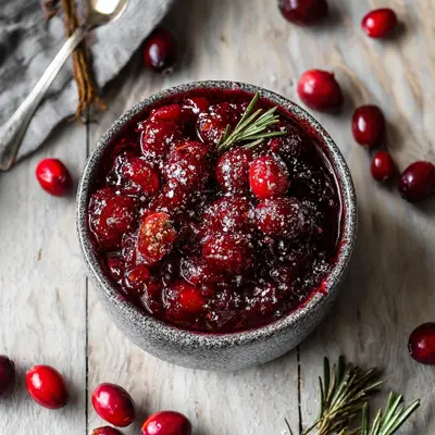 Easy Homemade Cranberry Compote: A Tangy, Bright Treat