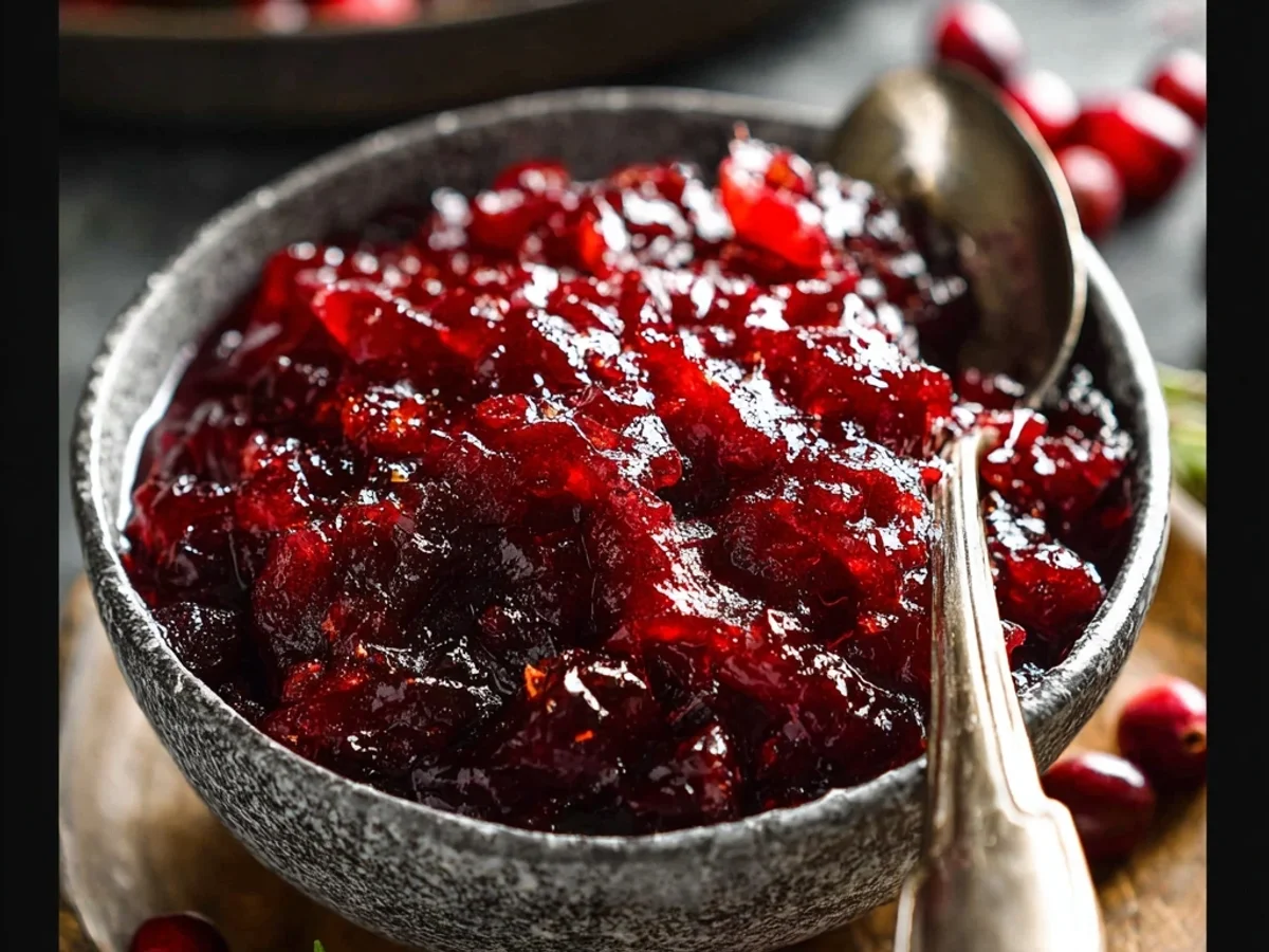 Easy Homemade Cranberry Sauce: Tangy & Sweet - Featured Image