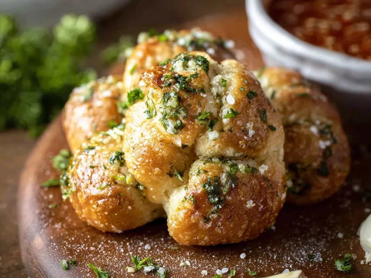 Easy Homemade Garlic Knots: Chewy & Garlicky - Featured Image