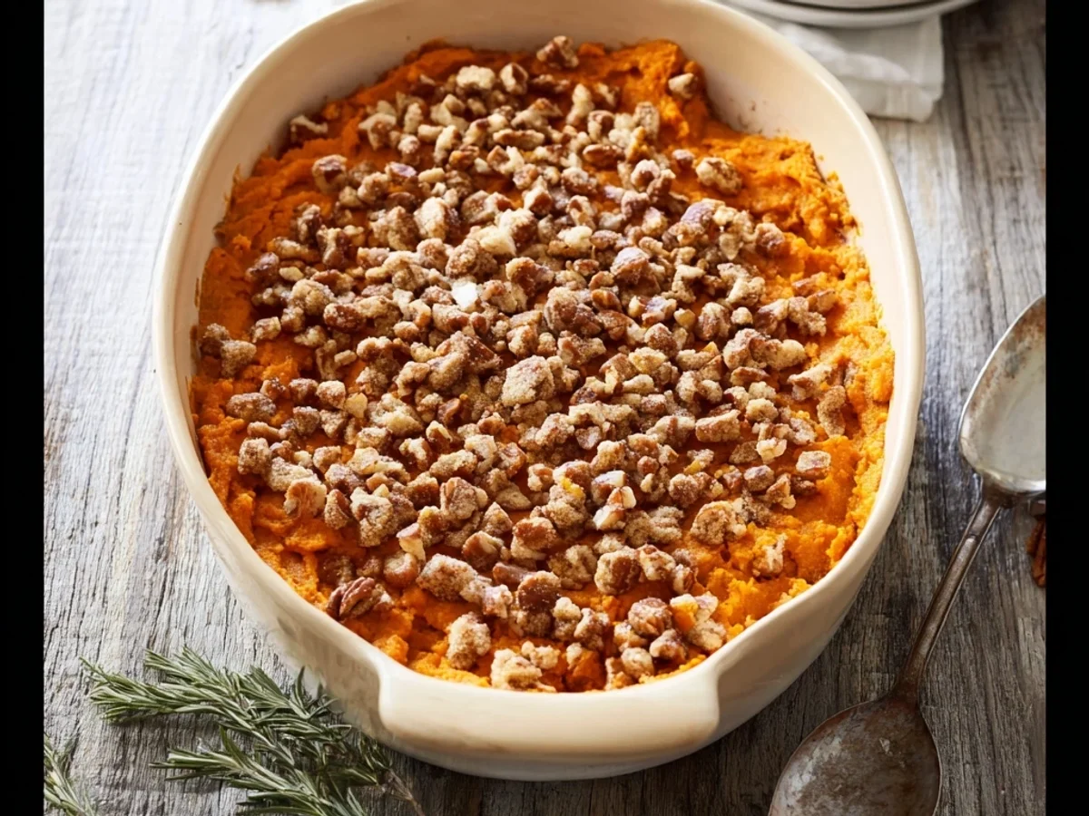 Easy Sweet Potato Casserole: Family's Spiced Bake - Featured Image