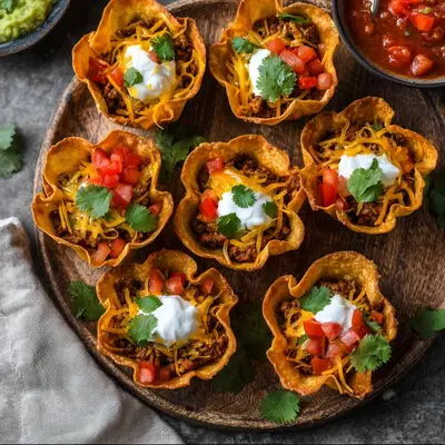 Easy Taco Cups: Savory Mini Meals, Quick & Fun!