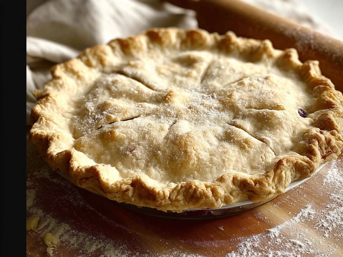 Flaky Homemade Pie Crust: A Simple Guide - Featured Image