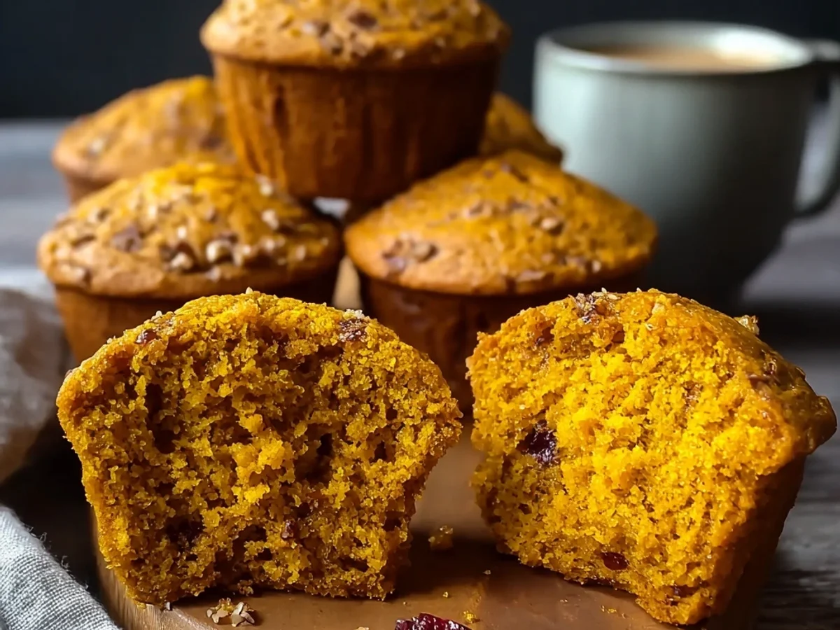 Fluffy Pumpkin Muffins: Simple Spiced Fall Goodness - Featured Image