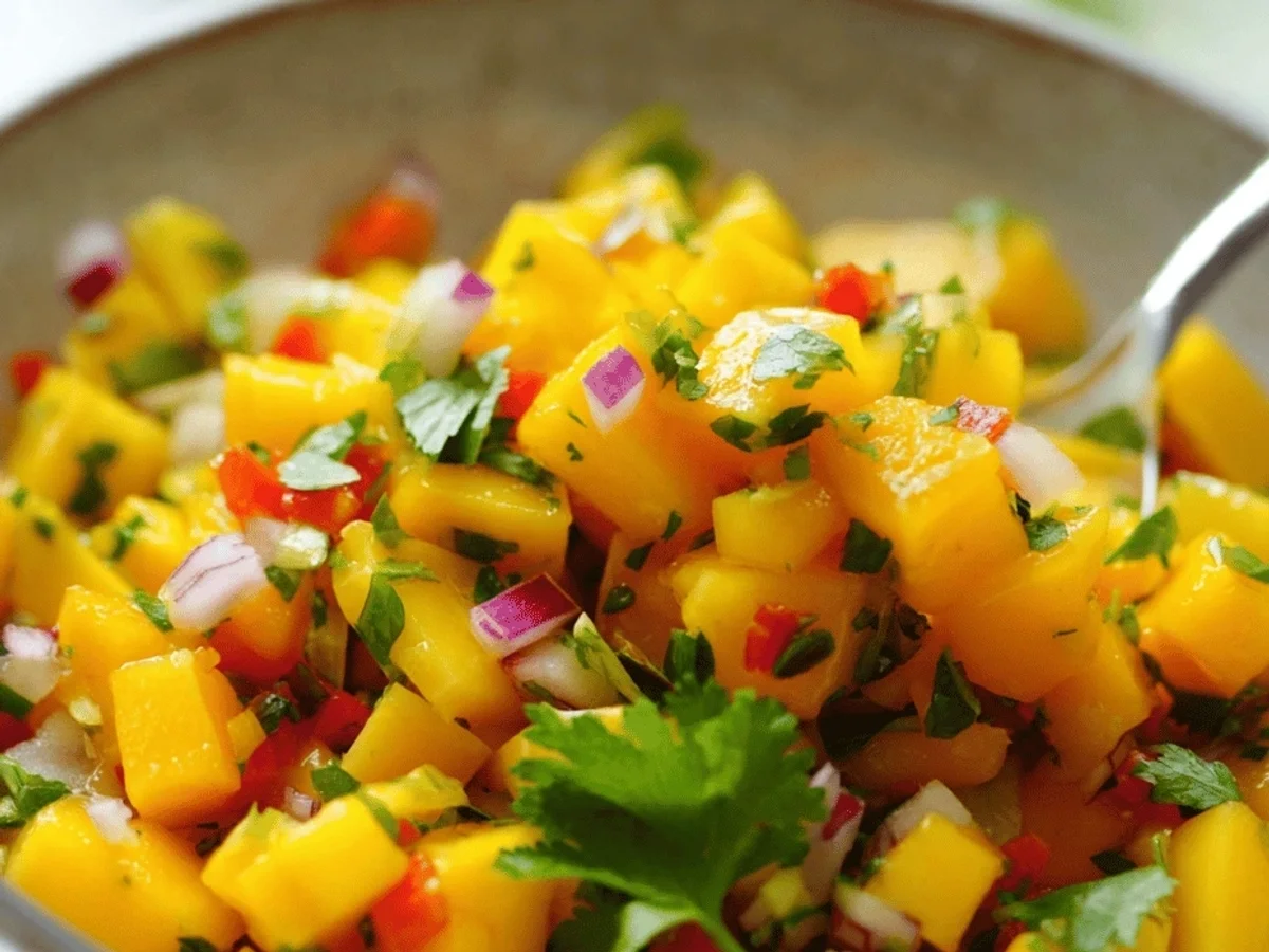 Fresh Mango Salsa: Sweet & Tangy Summer Vibes - Featured Image