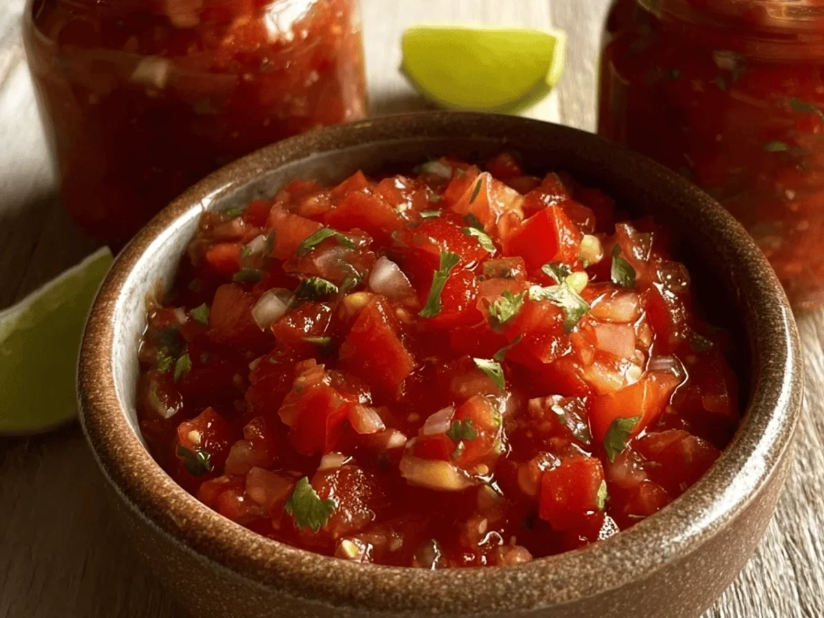 Fresh Vegetable Salsa Recipe: Bright & Zesty Summer Dip - Featured Image