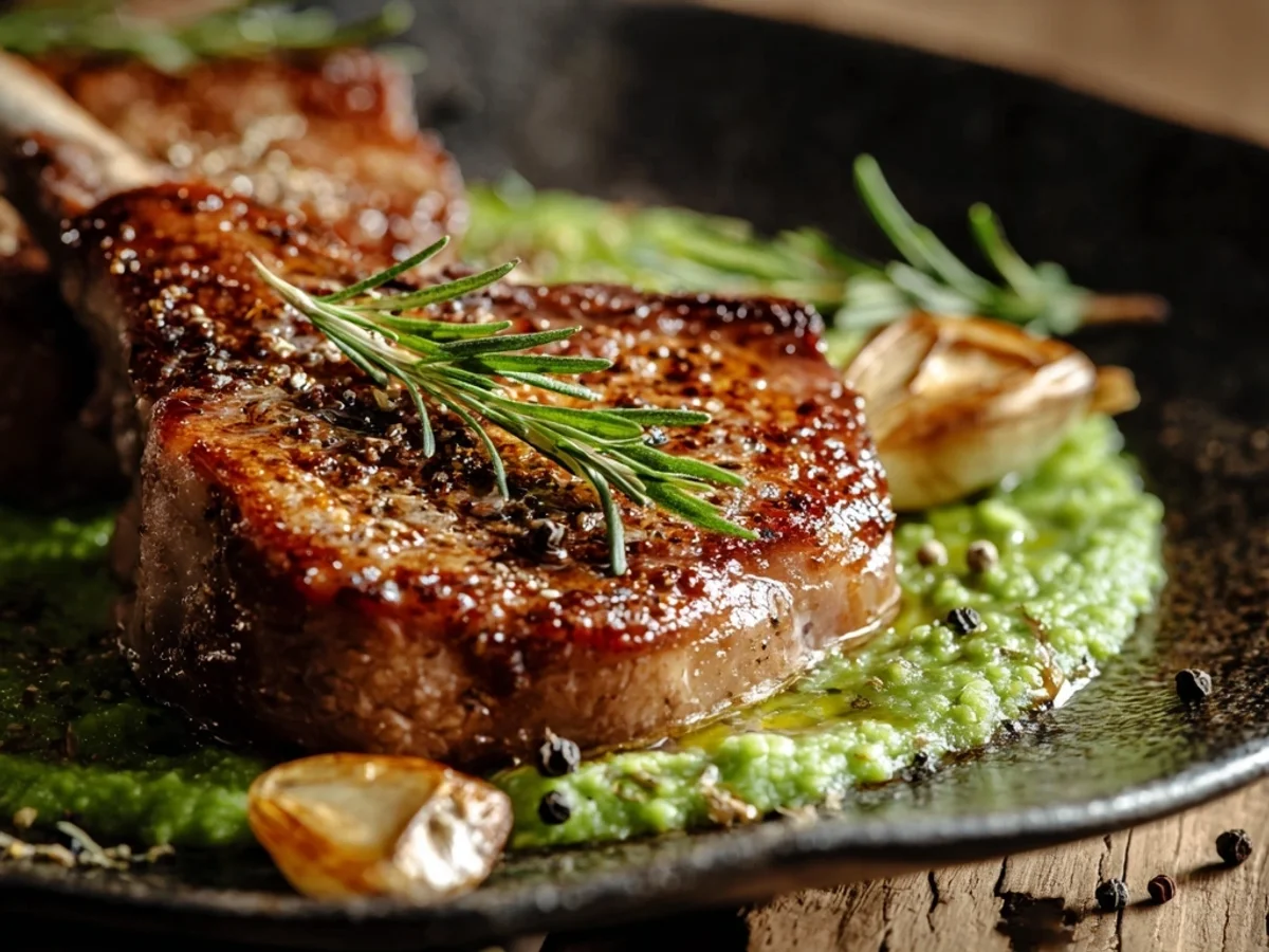 Gordon Ramsay Lamb Chop: Herby Crust & Perfect Pink - Featured Image