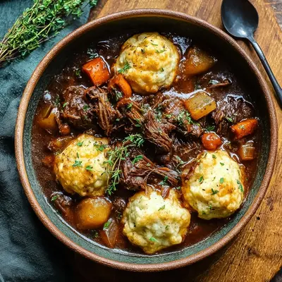 Hearty Beef Stew & Dumplings: A Family Favorite Recipe