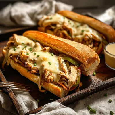 Hearty Chicken Philly Cheese Steaks Recipe for Weeknights