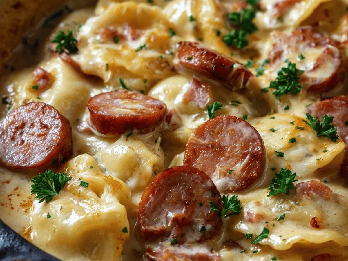 Hearty Crockpot Pierogi Casserole: Easy Weeknight Comfort - Featured Image