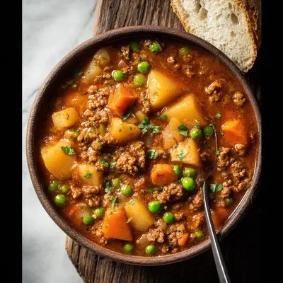 Hearty Hamburger Stew: A Family Meal Tradition