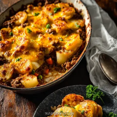 Hearty Hobo Casserole with Ground Beef: Easy Family Dinner