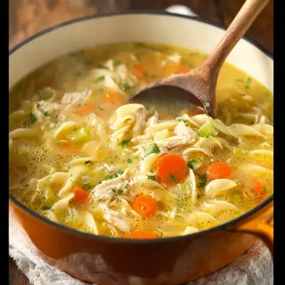 Hearty Homemade Chicken Noodle Soup: A Comfort Classic