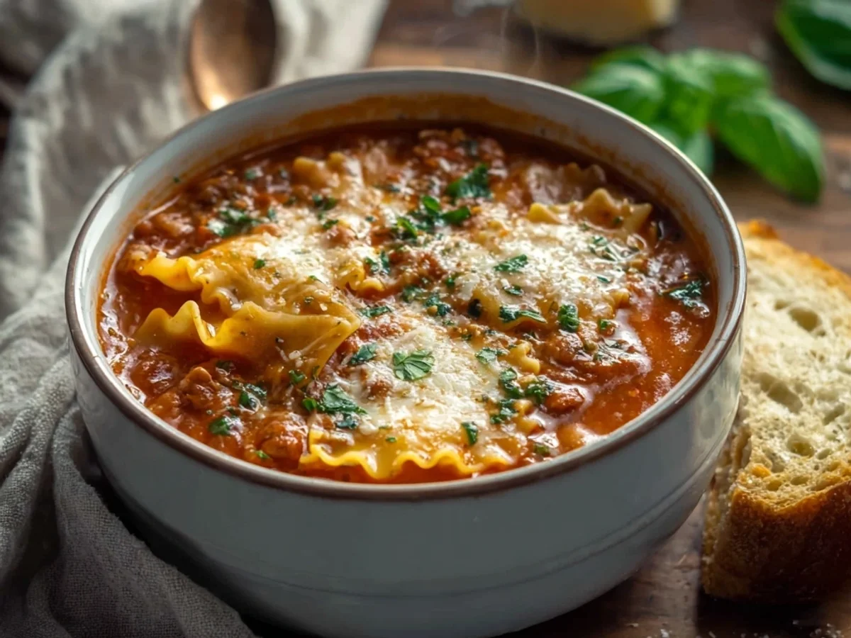 Hearty Lasagna Soup: A Warming, Satisfying Bowl - Featured Image