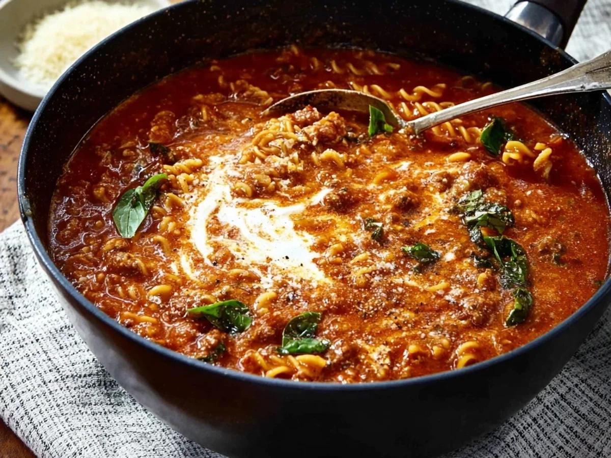 Hearty Lasagna Soup: Quick Comfort, All the Flavor - Featured Image