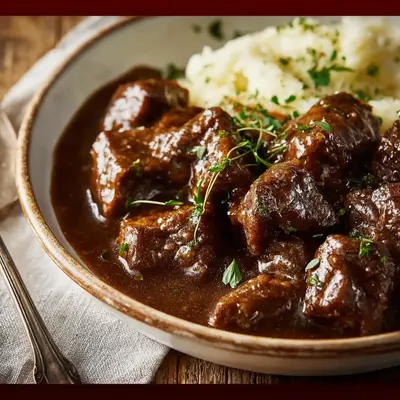 Hearty Sirloin Tips in Rich Gravy: A Weeknight Comfort