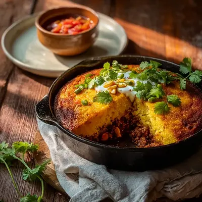 Hearty Texas Tamale Pie: A Family Favorite Recipe