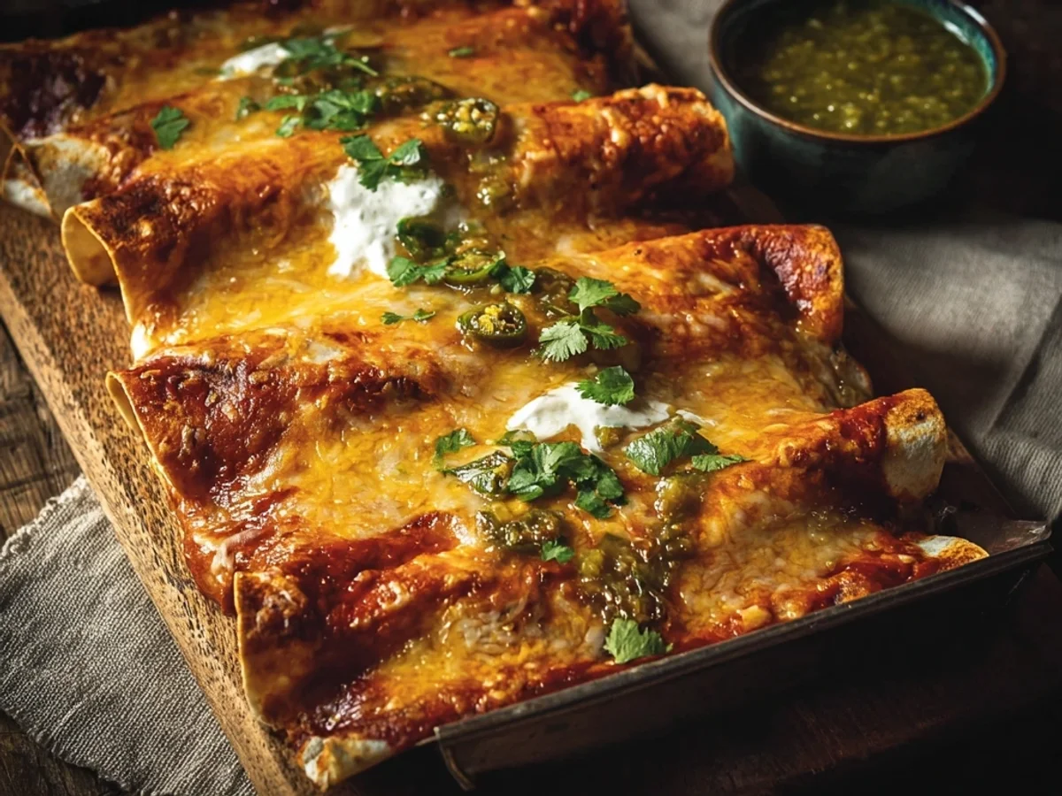 Hearty Venison Enchiladas Recipe: Rich & Smoky Flavor - Featured Image