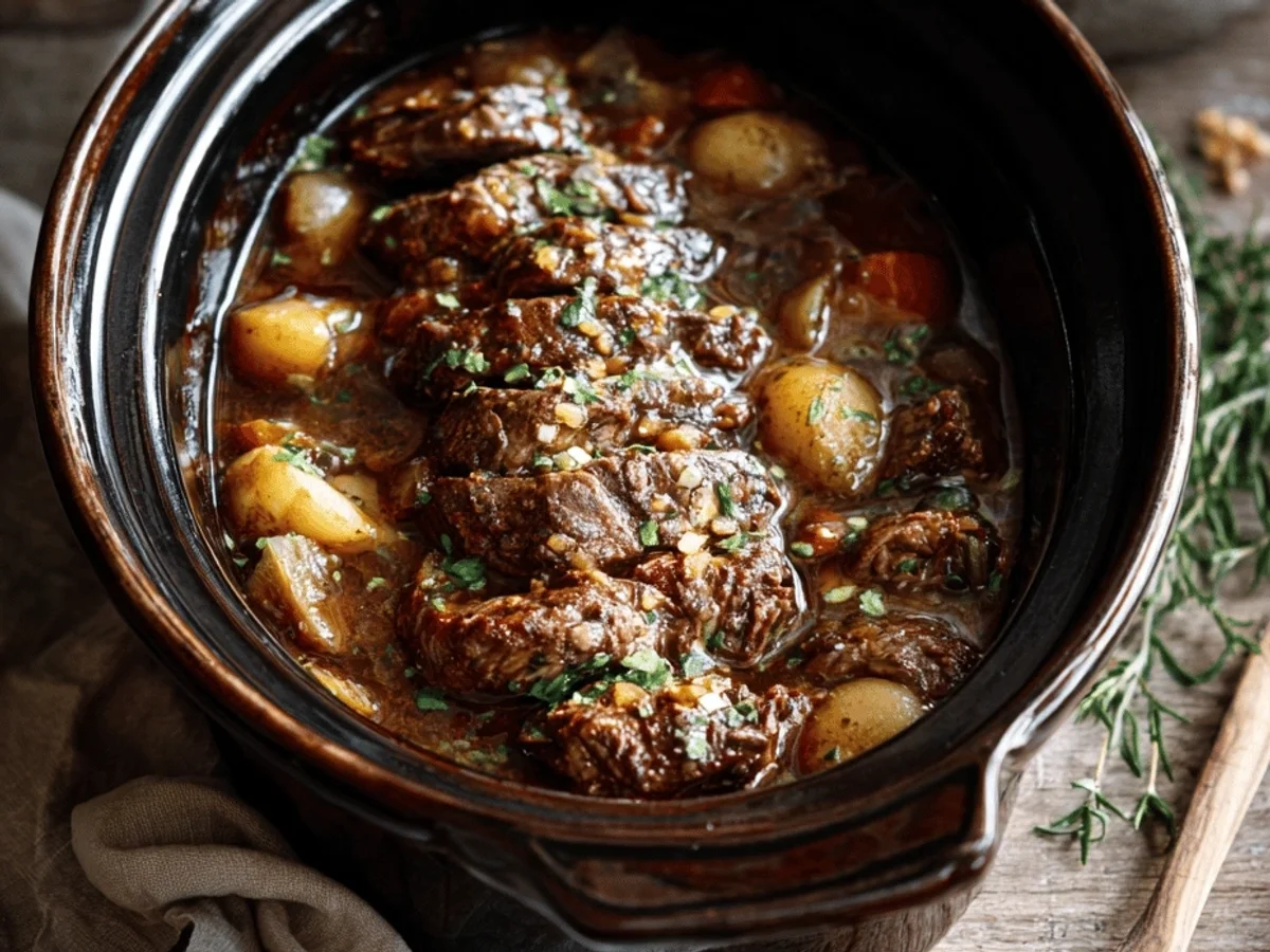 Hearty Winter Crockpot Beef Stew: A Slow-Cooked Hug - Featured Image