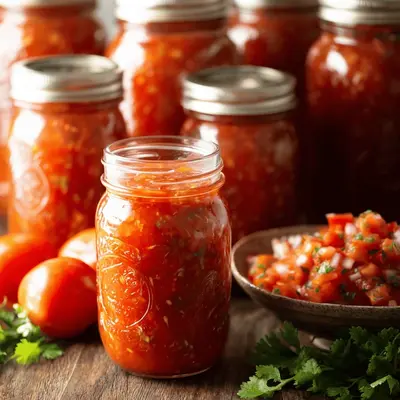 Homemade Salsa for Canning: Tangy Garden Fresh Recipe