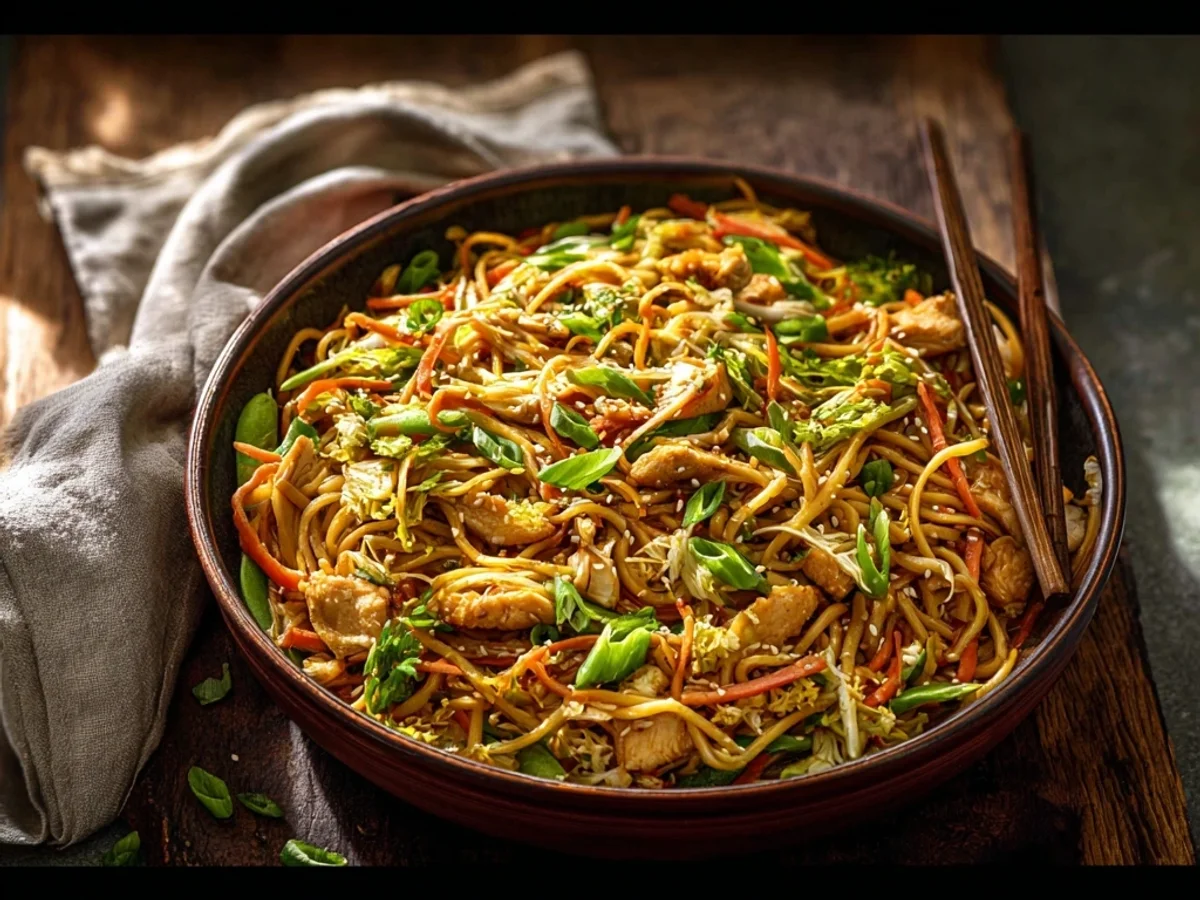 Homestyle Chicken Chow Mein: My Weeknight Comfort Dish - Featured Image