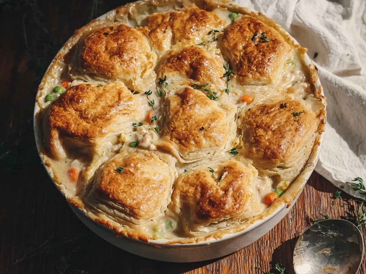 Homestyle Chicken Pot Pie Casserole: Easy Weeknight Meal - Featured Image