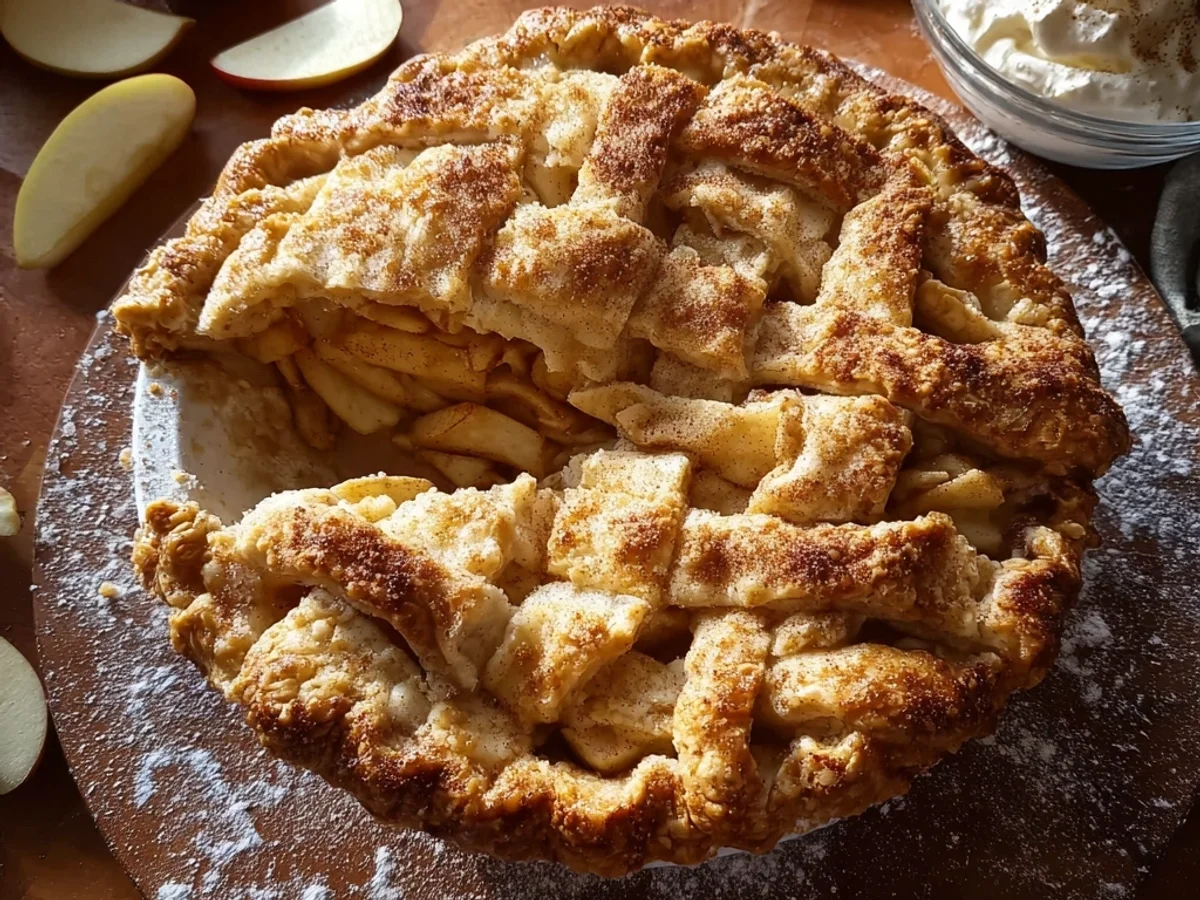 Homestyle Grandma's Apple Pie: A Slice of Childhood - Featured Image
