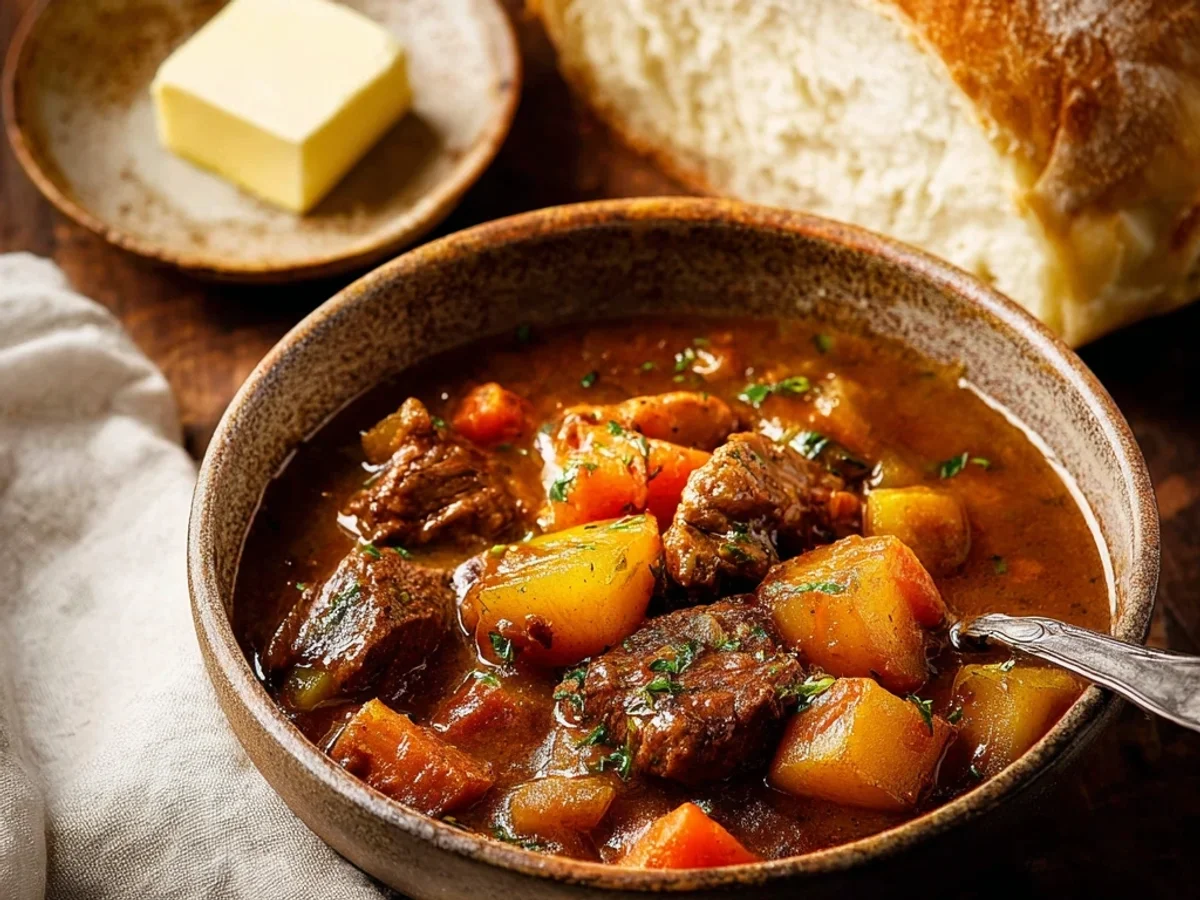 Homestyle Old Fashioned Beef Stew: Rich & Flavorful - Featured Image
