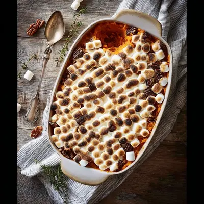 Homestyle Old Fashioned Sweet Potato Casserole