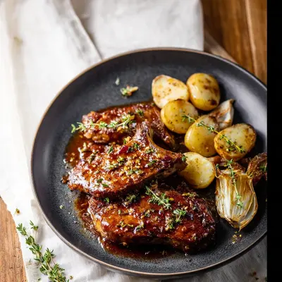Honey Garlic Lamb Chops: Sticky, Tender & Simple