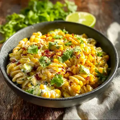 Mexican Street Corn Pasta Salad: Zesty Summer Side