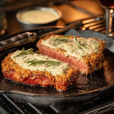 Parmesan Crusted Steak: Crispy, Flavorful Dinner Delight