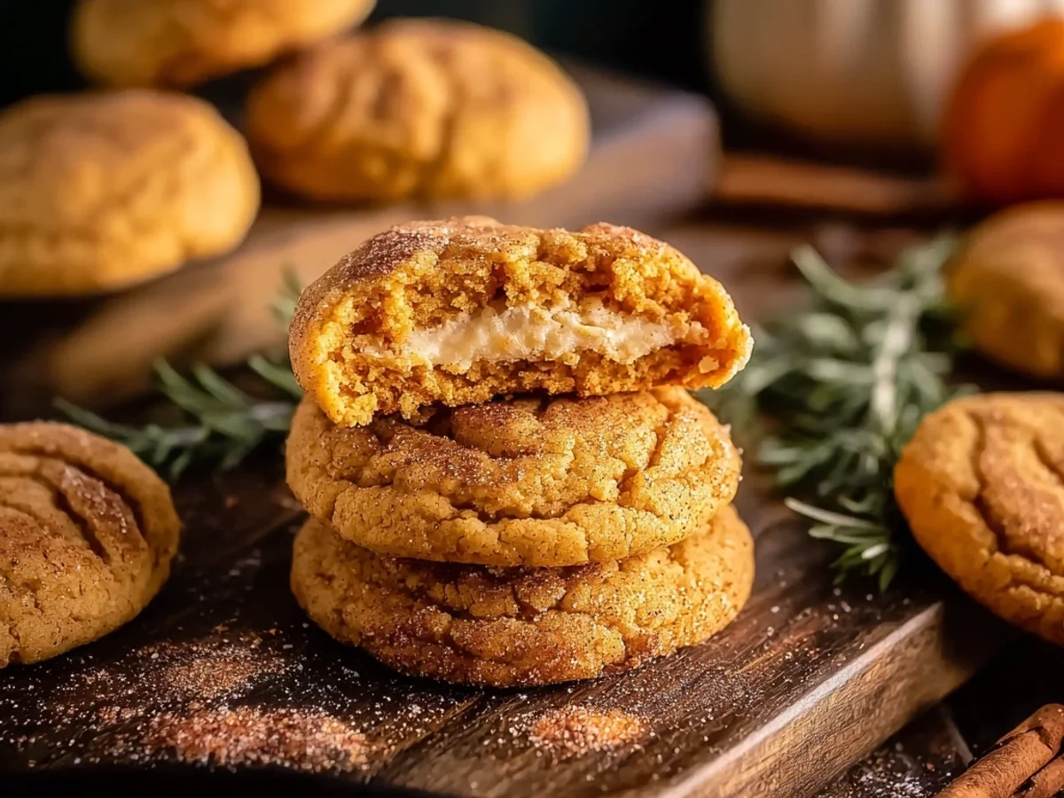 Pumpkin Cheesecake Cookies: Creamy, Spiced Bites - Featured Image