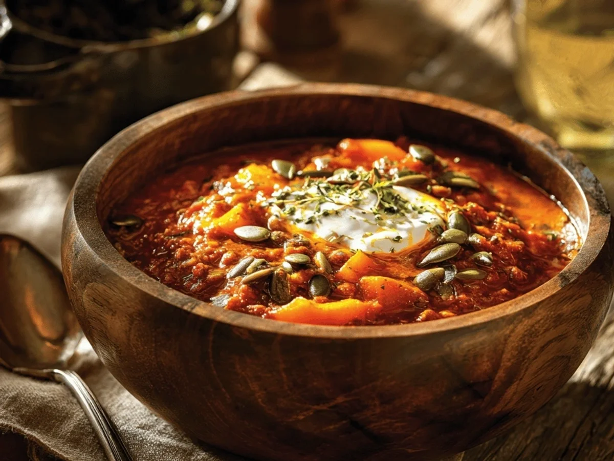 Pumpkin Chili Recipe: Cozy Fall Comfort in a Bowl - Featured Image