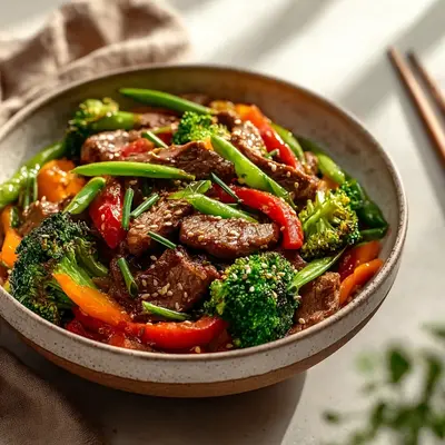 Quick Beef Stir Fry with Fresh Veggies: A Weeknight Favorite
