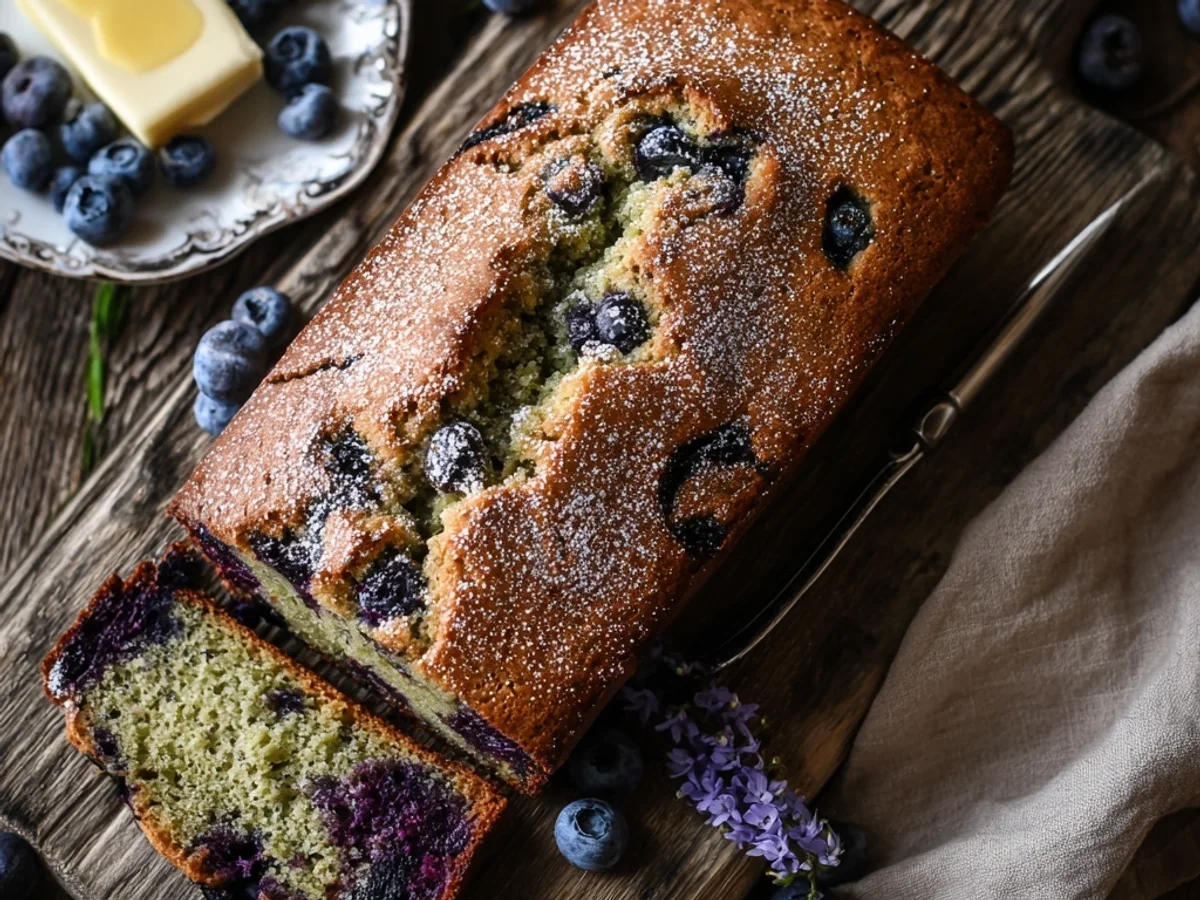 Quick Blueberry Zucchini Bread Recipe: Garden Sweetness - Featured Image