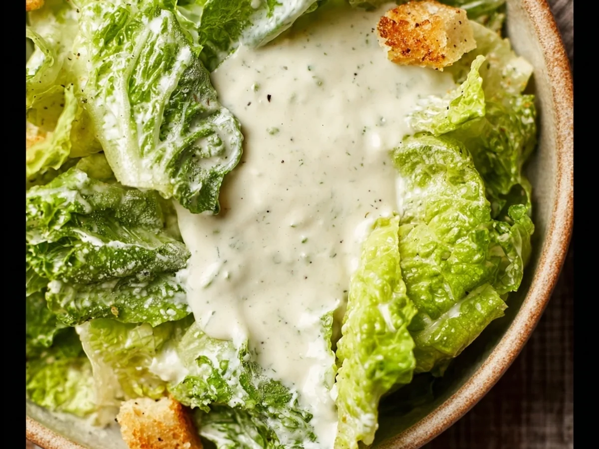 Quick Creamy Caesar Dressing: 10-Min Wonder - Featured Image