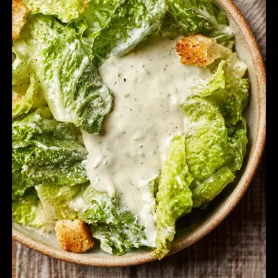 Quick Creamy Caesar Dressing: 10-Min Wonder