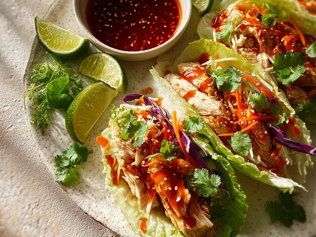 Quick Easy Sweet Chili Chicken Wraps for Weeknights - Featured Image