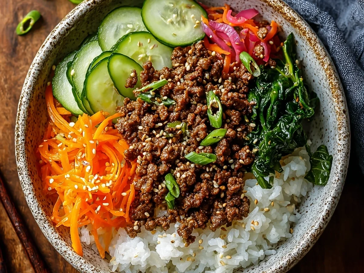 Quick Korean Ground Beef Bowl: My Weeknight Flavor Fix - Featured Image