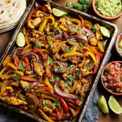 Quick Sheet Pan Chicken Fajitas: Flavorful Weeknight Meal
