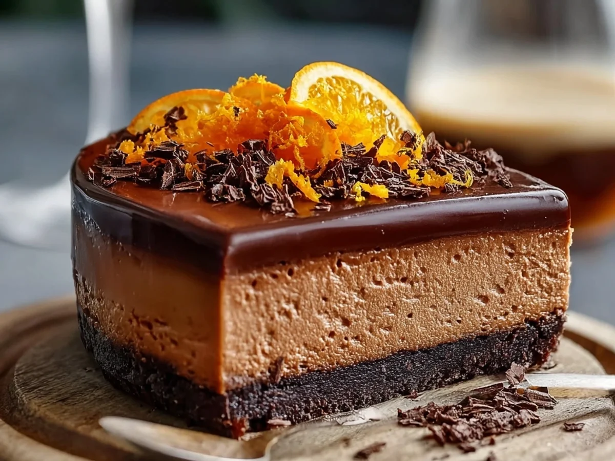 Rich Chocolate Orange Cheesecake: A Citrus Dream - Featured Image