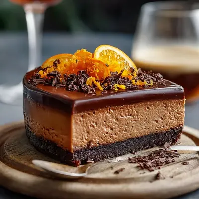 Rich Chocolate Orange Cheesecake: A Citrus Dream
