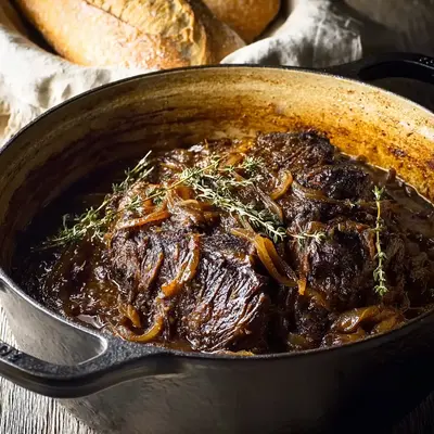 Rich French Onion Pot Roast: Slow Cooked Beef Perfection