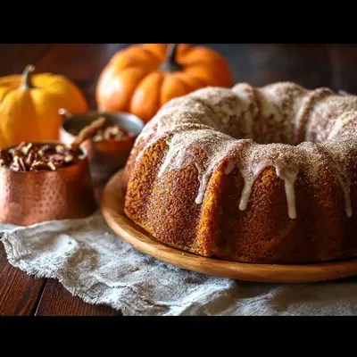 Rich Pumpkin Spice Bundt Cake for Autumn Evenings