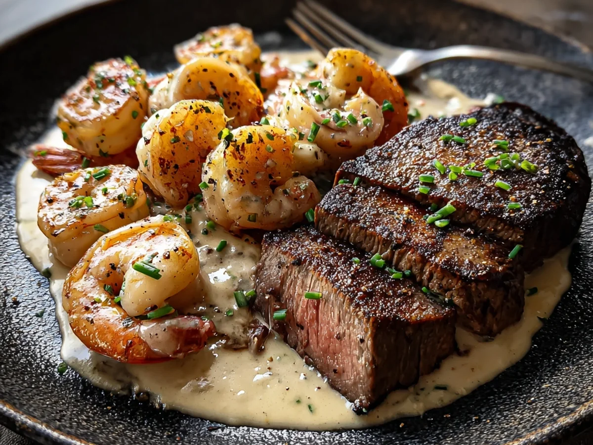 Seared Steak & Creamy Garlic Shrimp: A Weekend Treat - Featured Image