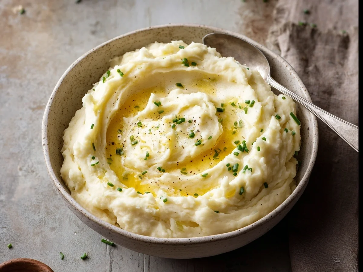 Simple Creamy Mashed Potatoes: Easy Side Dish - Featured Image
