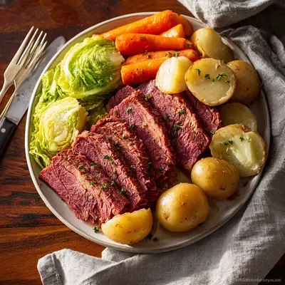 Slow Cooker Corned Beef and Cabbage: Tender & Flavorful