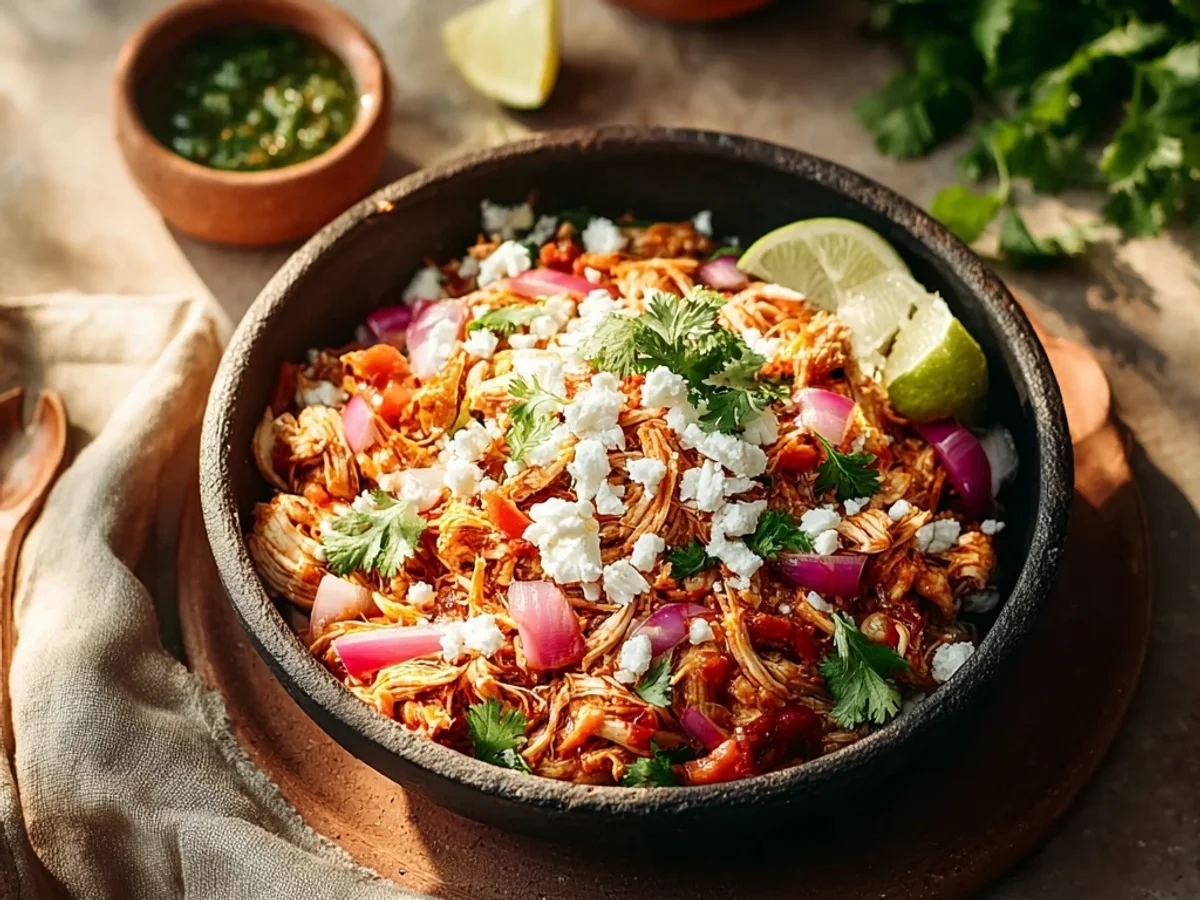 Smoky Mexican Pulled Chicken: Easy Tacos & Bowls - Featured Image