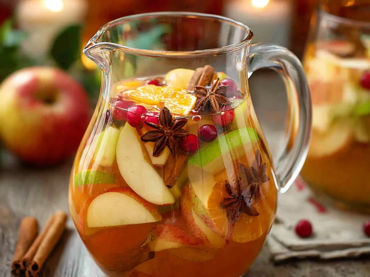Spiced Apple Cider Sangria: My Fall Gathering Drink - Featured Image